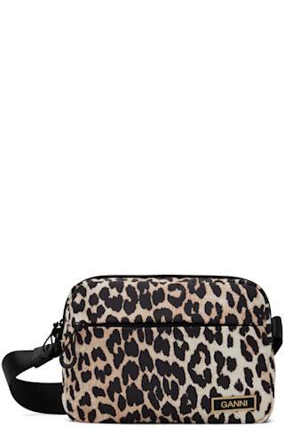 Black & Beige Tech Festival Bag | SSENSE