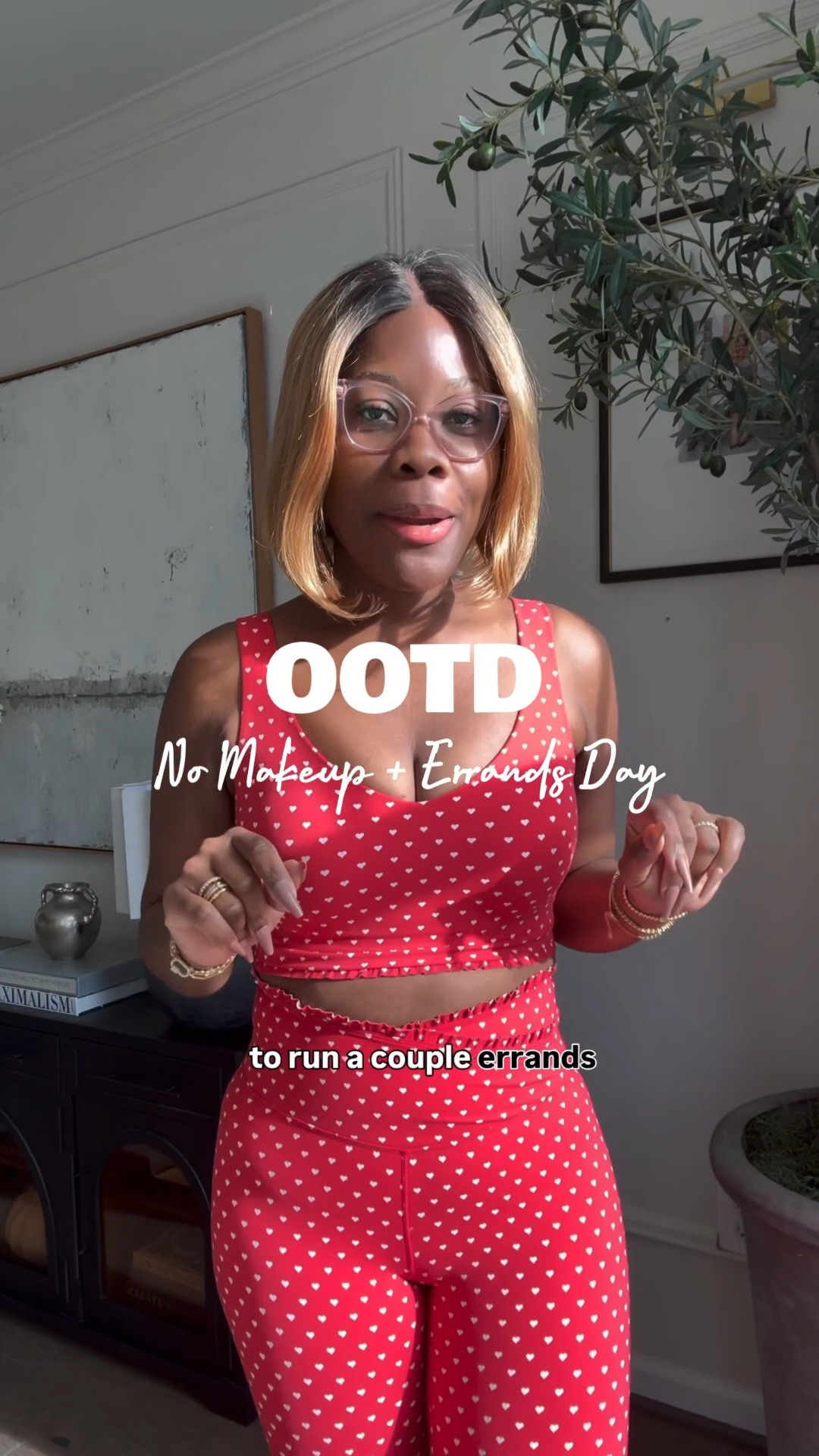 No makeup + errands OOTD
Such a cute workout set with the prettiest details. I also love fit 

#LTKMidsize #LTKgrwm #LTKActive