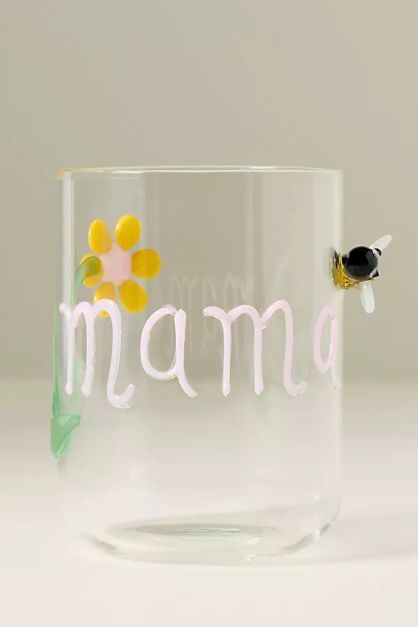 The Love Notes Mama Icon Juice Glass | Anthropologie (US)