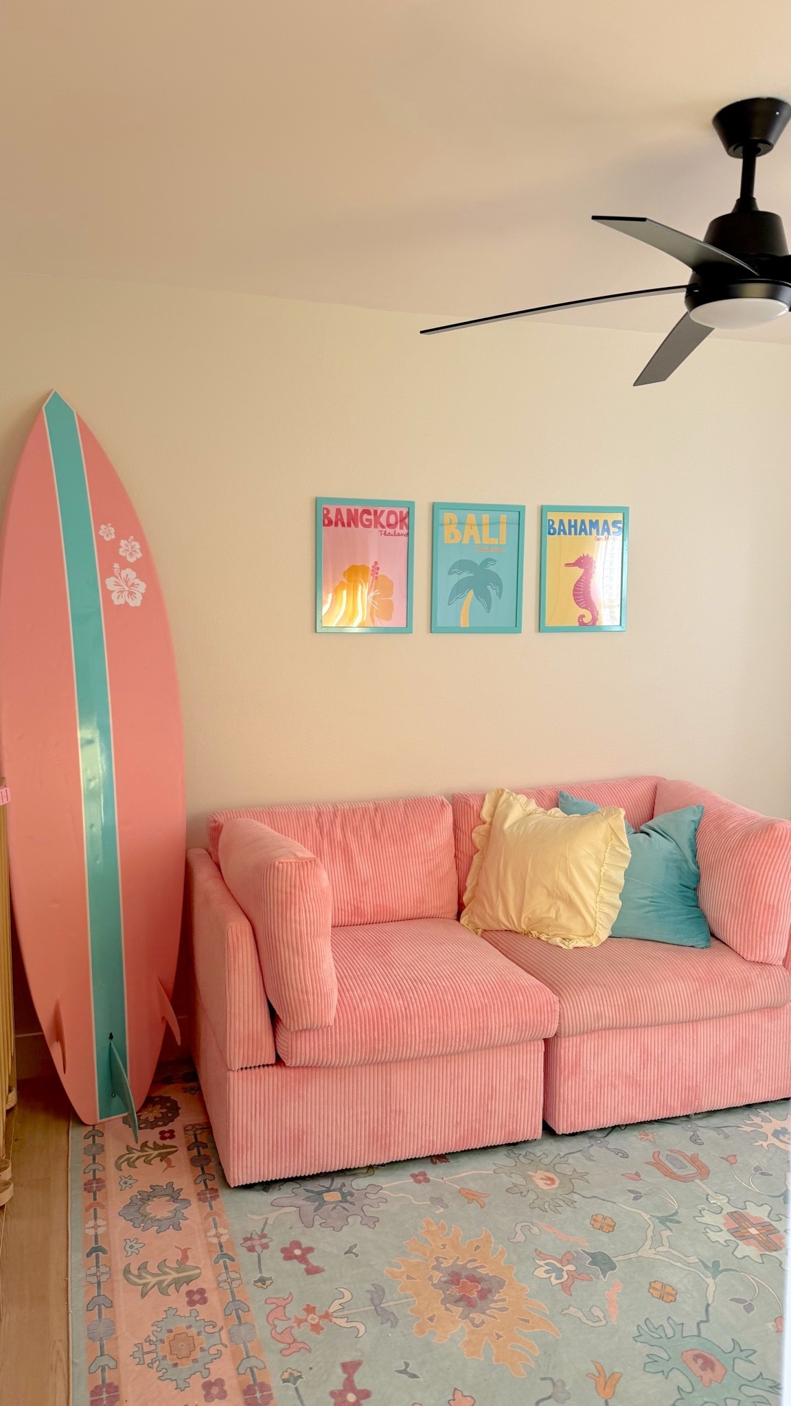 #ad my cute pink home! all from @wayfair #wayfairpartner #wayfair 🌸