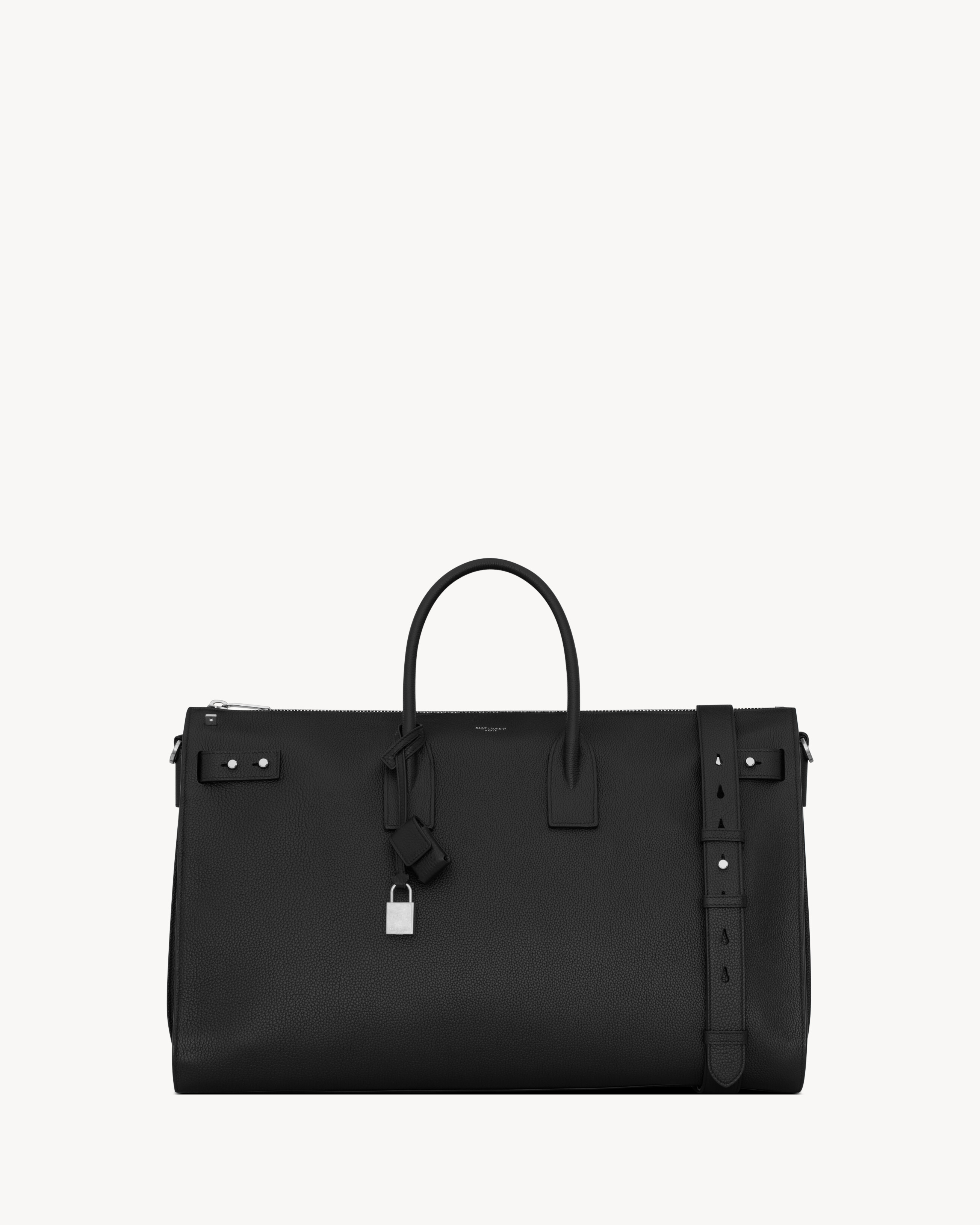 sac de jour 48h duffle bag in grained leather | Saint Laurent Inc. (Global)