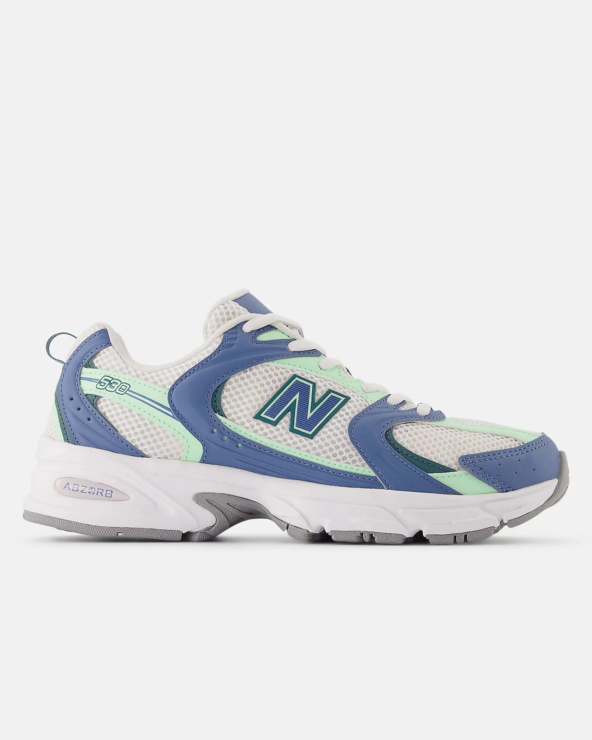 New Balance 530 Shoes - Blue/Green 6.5 | Jack's Surfboards