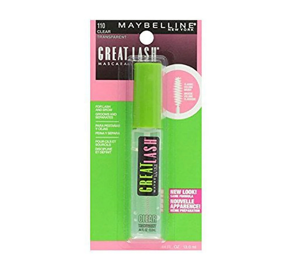 Maybelline Great Lash Mascara - 110 Clear (2-Pack) - Walmart.com | Walmart (US)