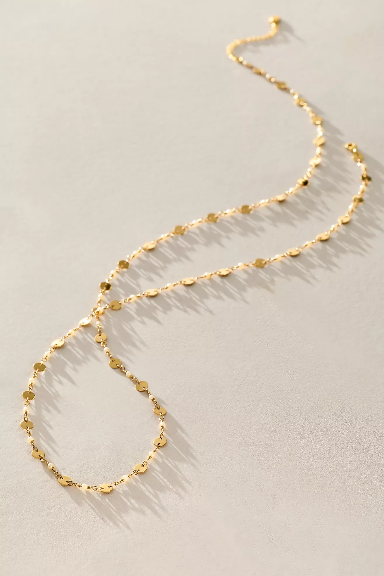 Brenda Grands Waterproof Pearl Coin Belly Chain | Free People (Global - UK&FR Excluded)