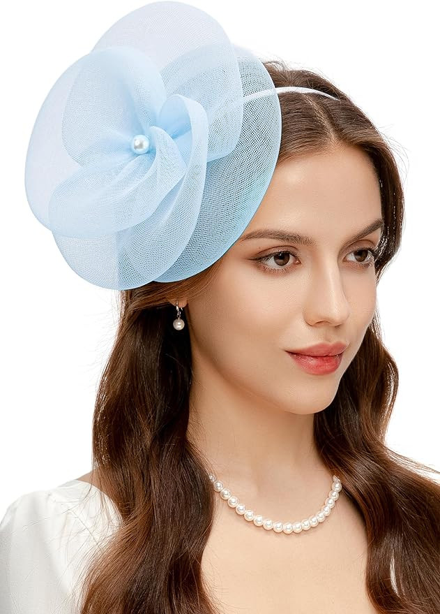 BABEYOND Fascinators Hats for Women - Tea Party Kentucky Hat Derby Headband Elegant Wedding Party... | Amazon (US)