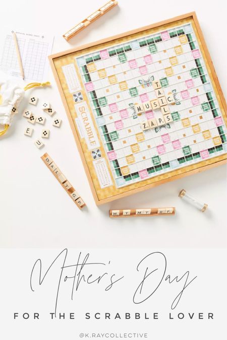 Does your mom love games? Here is the prettiest scrabble game you’ve ever seen! 

Mother’s Day | family games | beautiful games | scrabble | mom gifts | gifts for Mom | family gifts | game night

#Scrabble #GiftsForMom #GiftsForHer #FamilyGames #FamilyGifts



#LTKFind #LTKhome #LTKGiftGuide