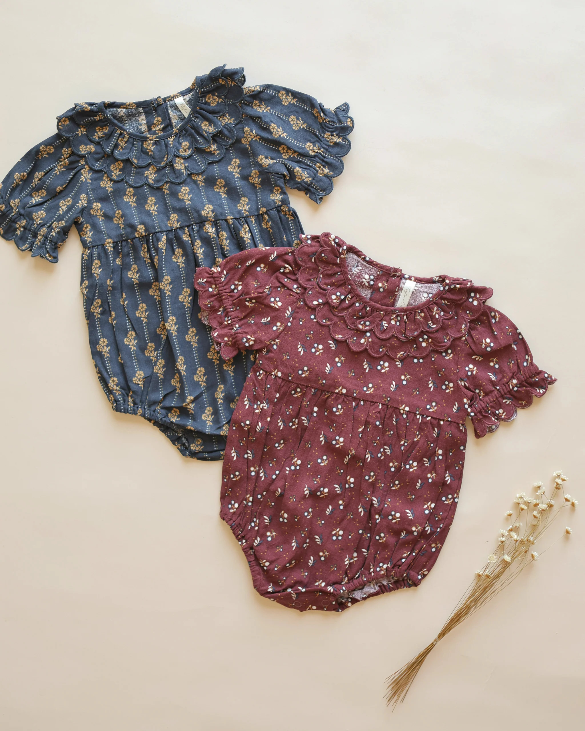 Liv Romper || Harvest Berry | Rylee + Cru