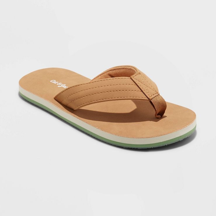 Boys' Cal Slip-On Flip Flop Sandals - Cat & Jack™ | Target