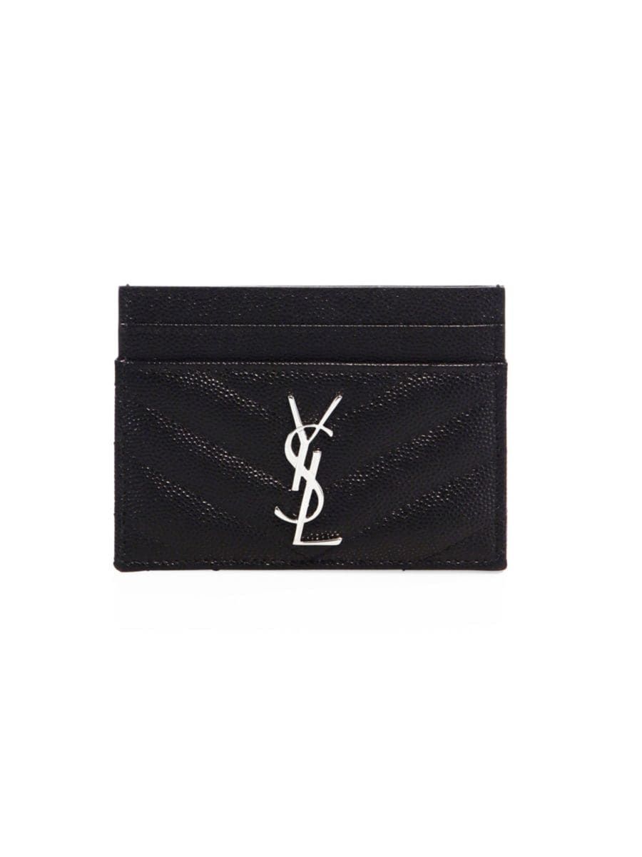 Monogram Matelass Leather Card Case | Saks Fifth Avenue