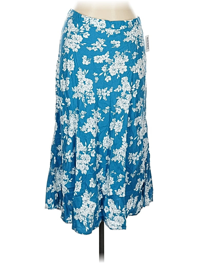 Old Navy 100% Rayon Blue Casual Skirt Size L - 51% off | ThredUp (US)