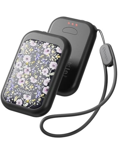 OCOOPA Magnetic Rechargeable Hand Warmers 2 Pack, Card-Style Electric AI Hand Warmers 5000mAh, Pocket Portable Hands Heater, UL Certified, for Men Women, Hunting Essentials, UT4 Young | Amazon (US)