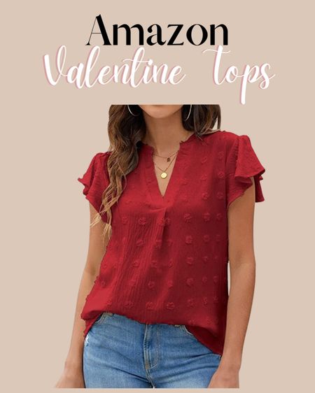 Amazon Valentines tops! 
| workwear | valentines | Valentine’s Day | valentines outfit | valentines day outfit | work tops | workwear tops | blouse | spring tops | spring fashion | travel | summer fashion | summer tops | summer style | spring workwear | spring work outfits | teacher outfits | amazon teacher style | teacher outfit ideas | valentines blouse | pink blouse | pink top | red blouse | sweater | outfit ideas | work outfits | work tops | business casual | seasonal | amazon finds | amazon prime | best of amazon 

#LTKSeasonal #LTKunder50 #LTKworkwear