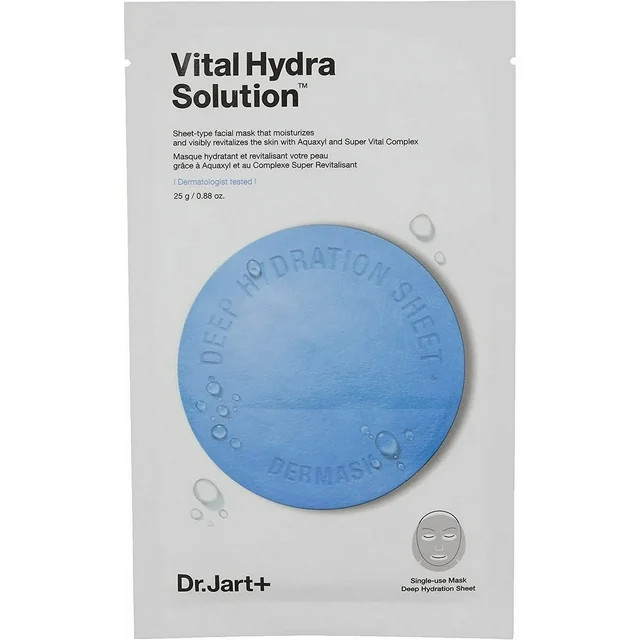 Dr.Jart+ Vital Hydra Solution Sheet Mask, 5Count. | Walmart (US)
