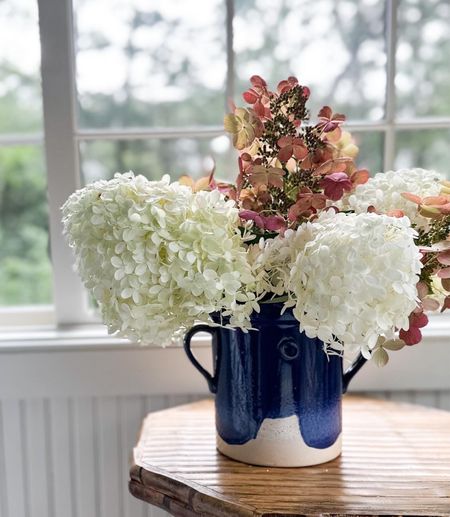 A beautiful blue and natural ceramic vase or large container from Etú Home (this is size Medium.) 
Use code: NAN20 for 20% off sitewide 
*gifted 

#LTKhome