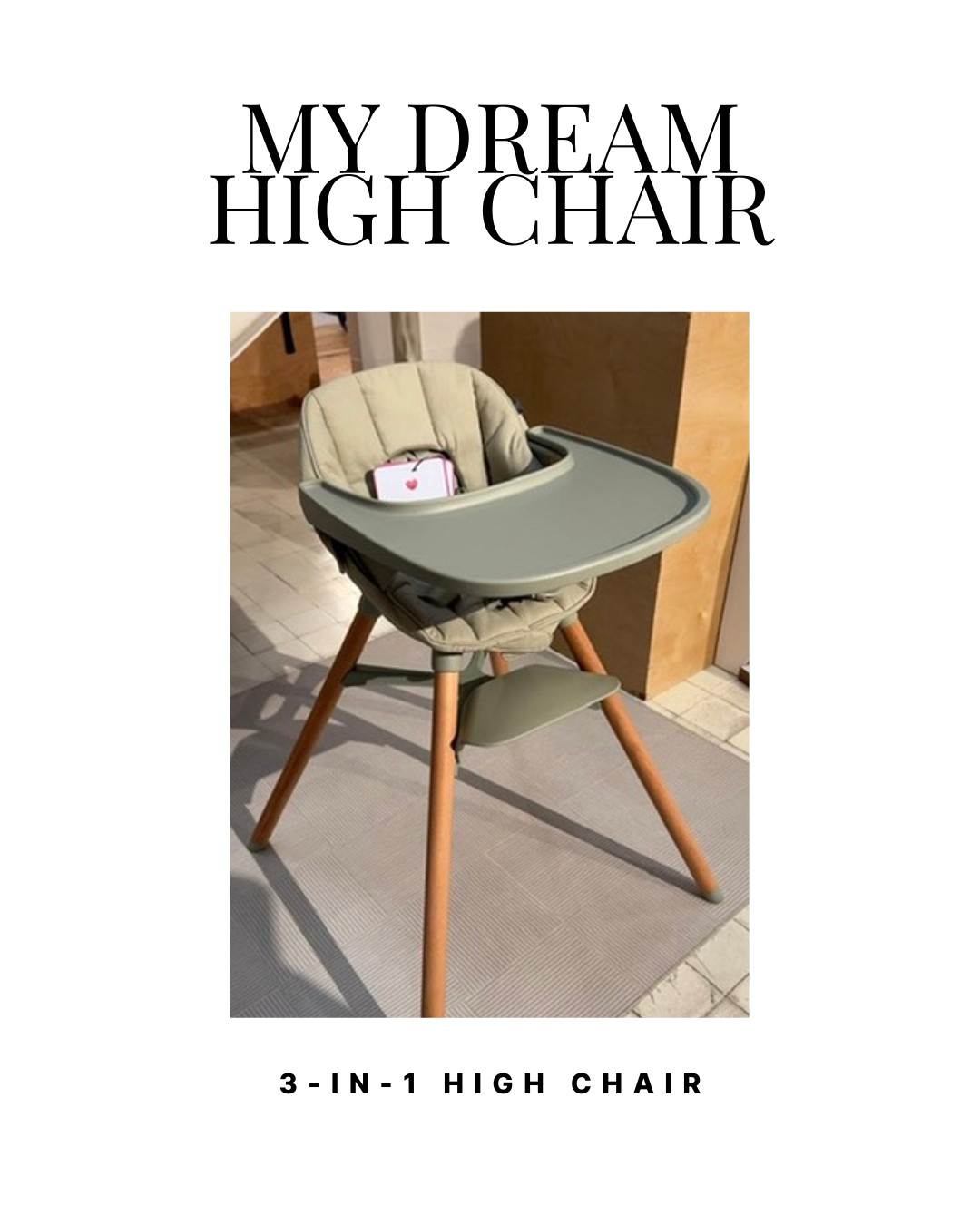 an aesthetic high chair that actually fits my home decor? Yes, please! 

The Lalo 3-in-1 is 20% off for Prime Big Deal Days (Oct 7–8)! 

Linked on my Amazon Storefront 🤍  

 

#LTKHome #LTKBaby #LTKBump