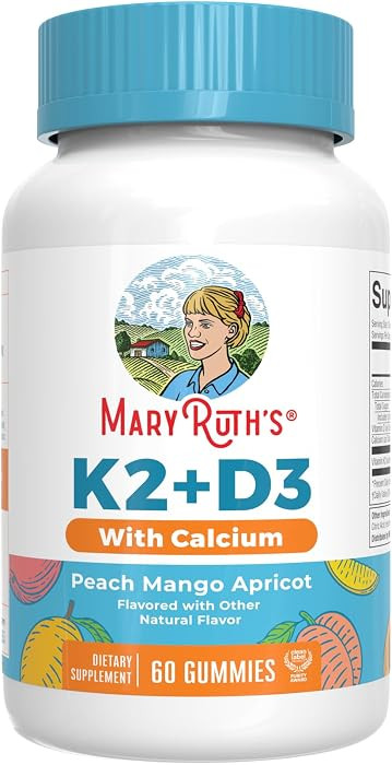 2 Month Supply, Supports Bone Health & Joint Support, With Vitamins D3 K2, Vegan, Non-GMO, Gluten... | Amazon (US)