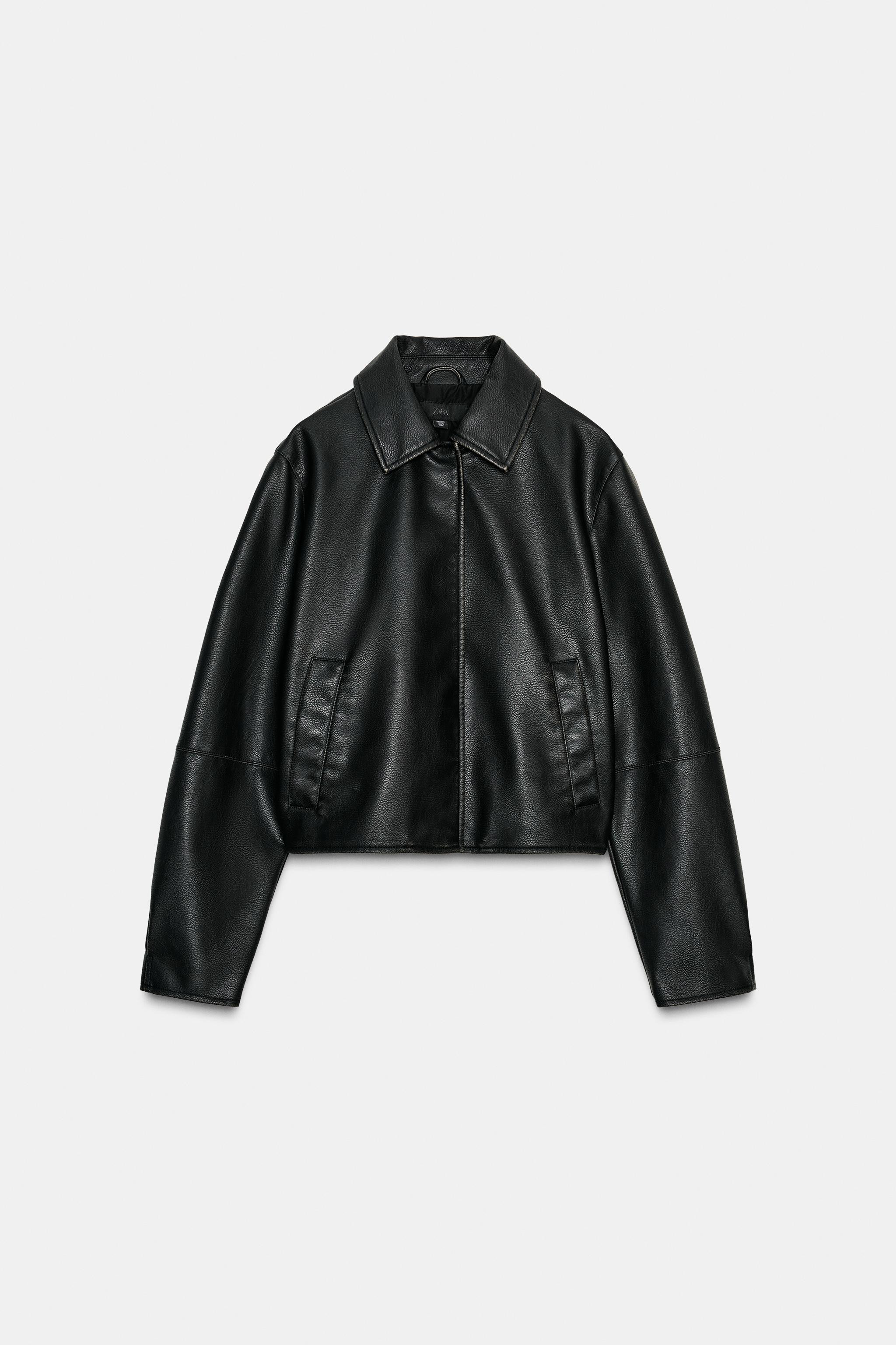 FAUX LEATHER JACKET | Zara AU