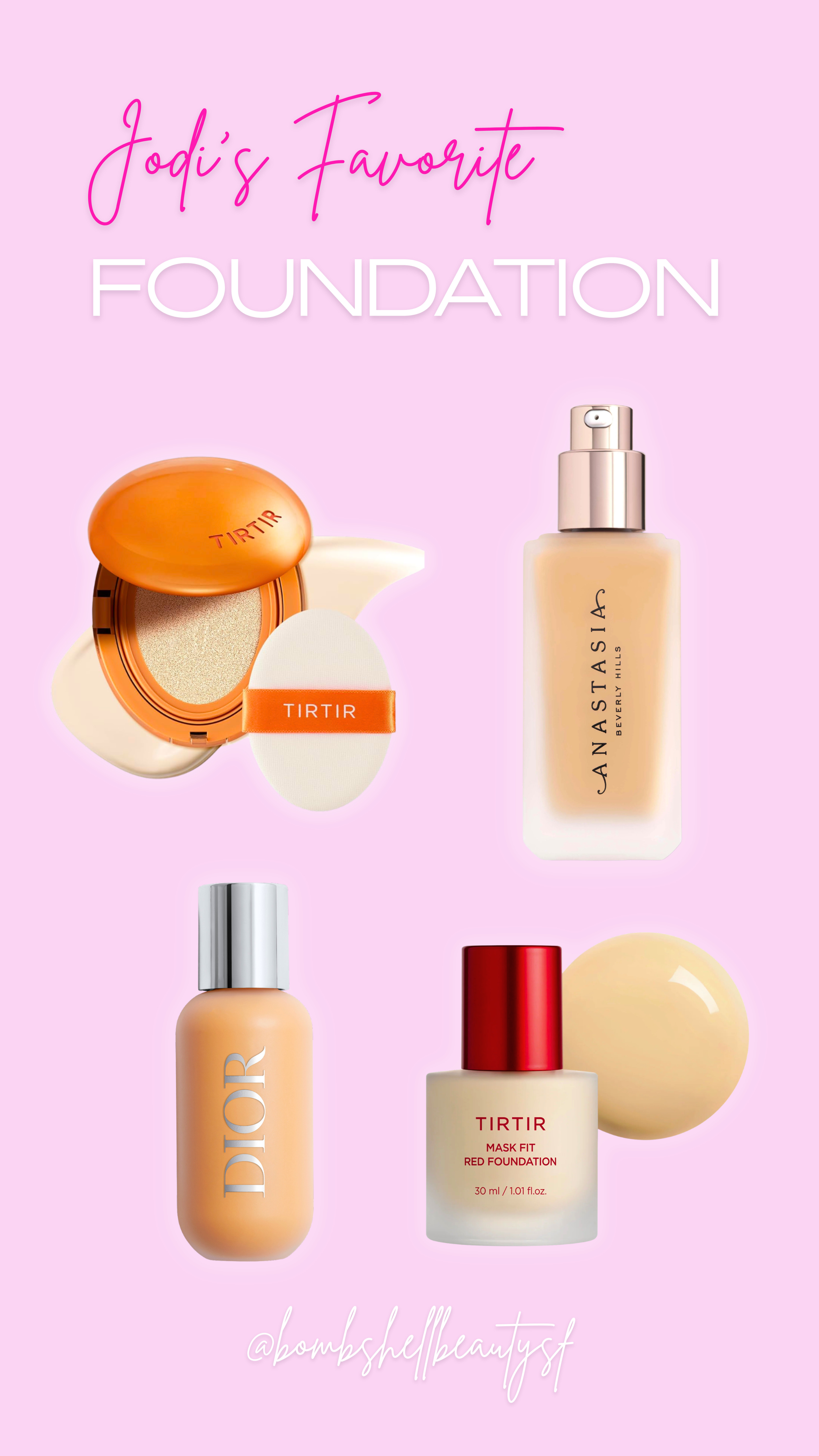 Top 4 foundations in my pro kit.  

 #LTKCyberWeek #LTKGiftGuide #LTKBeauty