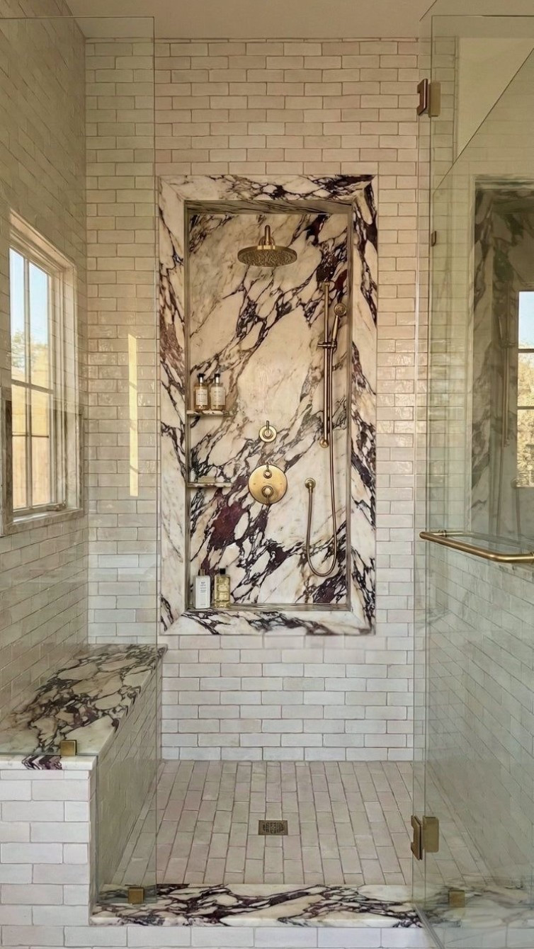 Babe this marble shower niche shelf inlay is the easiest upgrade ever 🤍🚿 It comes already done so you just install it and suddenly your shower looks like a luxury spa. The marble instantly elevates the whole space and makes your bathroom feel like a million bucks ✨

It’s one of those small changes that makes a HUGE difference every time you walk in. Trust me once you see it you’ll wonder why every shower doesn’t have one 😍

#BathroomUpgrade #LuxuryForLess #HomeGlowUp #MarbleDetails 

#LTKSaleAlert #LTKHome #LTKOver40
