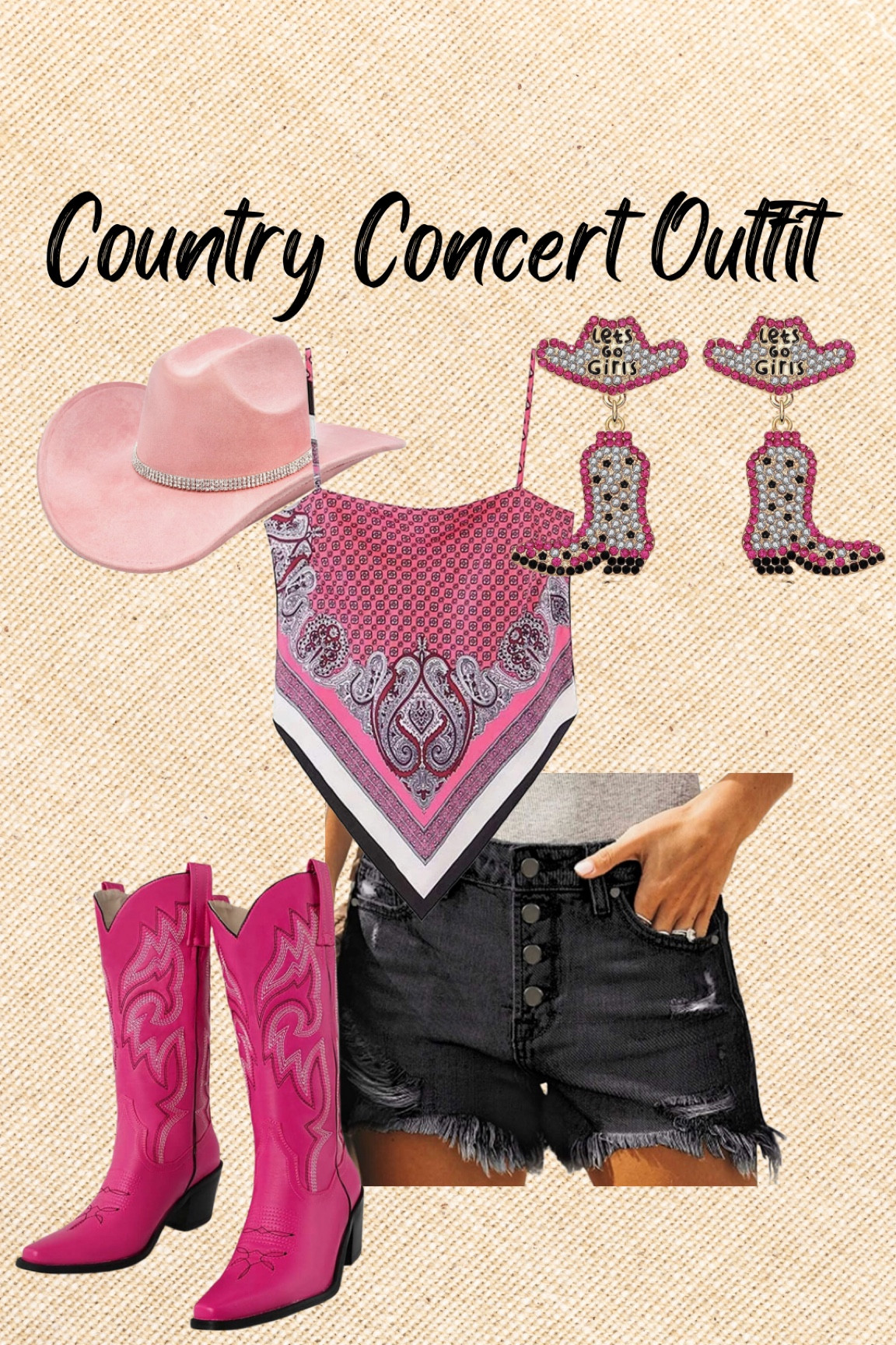 Country concert. Concert outfit. Western style. Coastal cowgirl. Amazon fashion. 

#LTKunder100 #LTKFind #LTKshoecrush