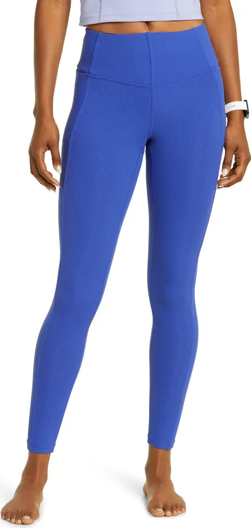 Live In Rib Pocket High Waist Leggings | Nordstrom