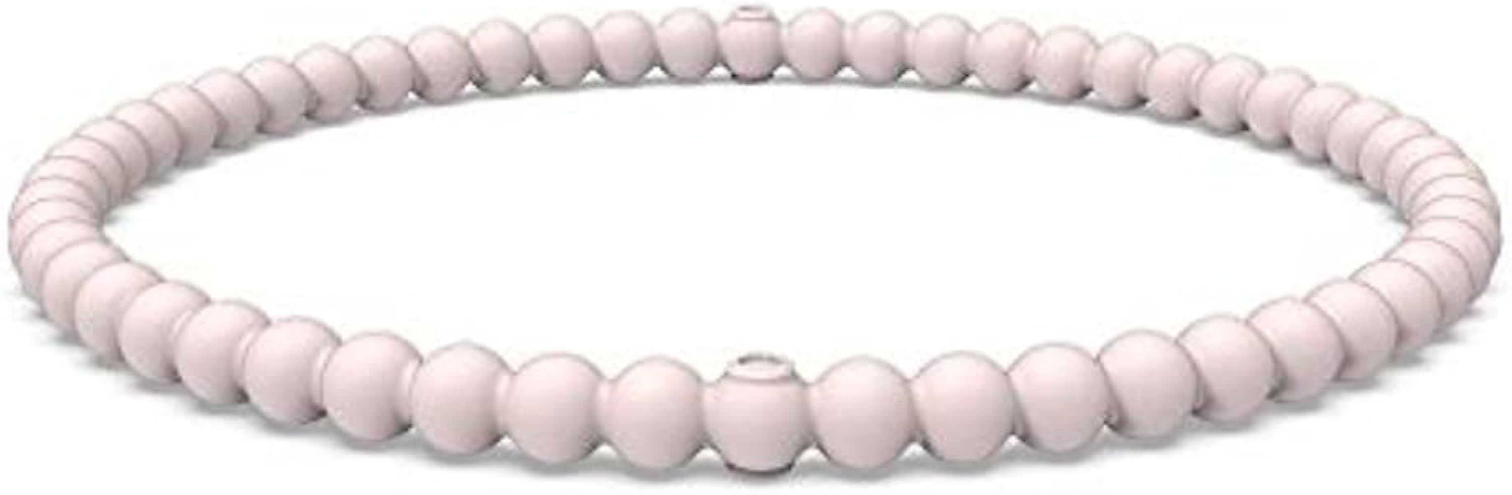 Enso Silicone Bracelet – Beaded Stackable Bracelet - Hypoallergenic Rubber Wristband – Comfor... | Amazon (US)