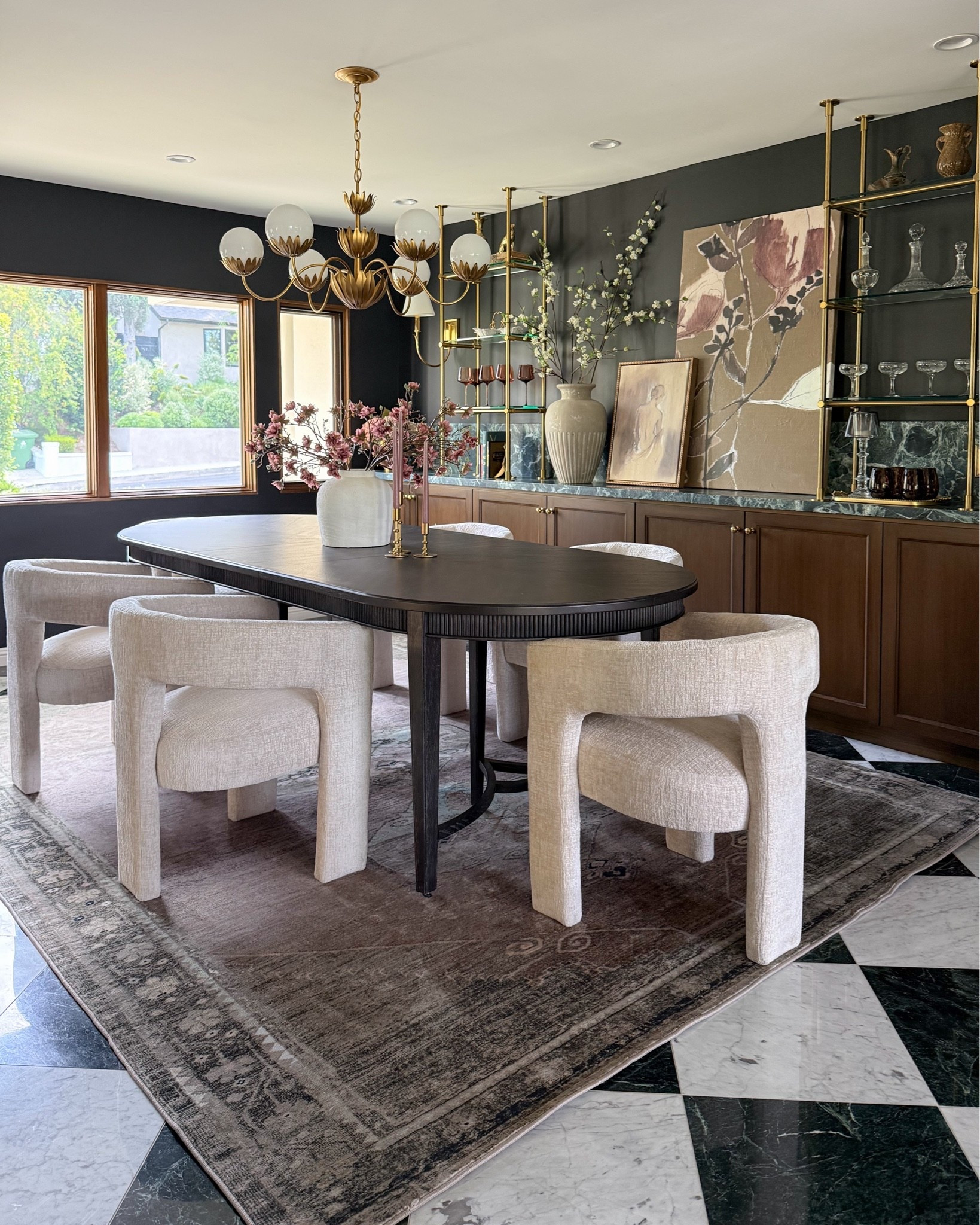 Dining room links including this gorgeous new rug! Most everything is from Wayfair!

#LTKHome #LTKSaleAlert