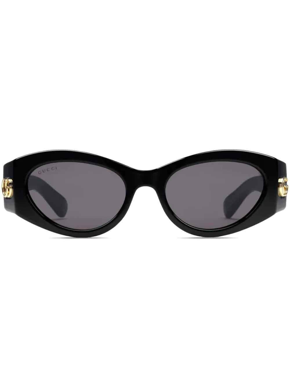 Gucci Eyewear logo-plaque cat-eye Sunglasses - Farfetch | Farfetch Global