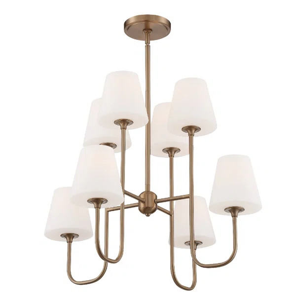 Plimpton 8 - Light Unique Geometric Chandelier | Wayfair North America