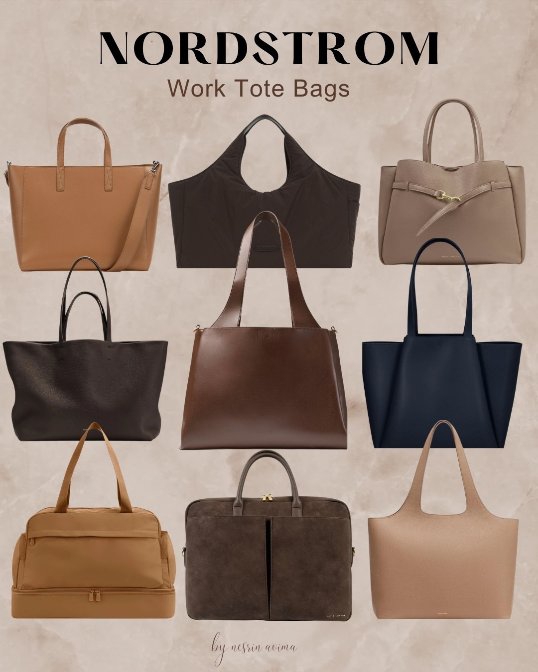 Work tote bag from Nordstrom