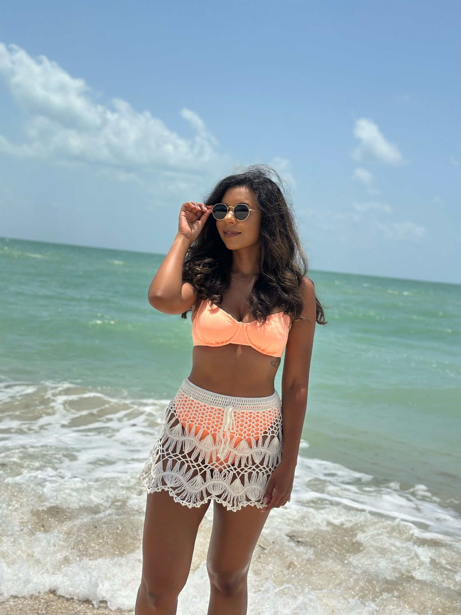 Swimsuit on sale!! Target style! Target find- size 6 fashion- wearing medium in bottom!  Large top! I’m a 34D! High cut cheeky ribbed swimsuit 

#LTKSpringSale #LTKsalealert #LTKfindsunder50