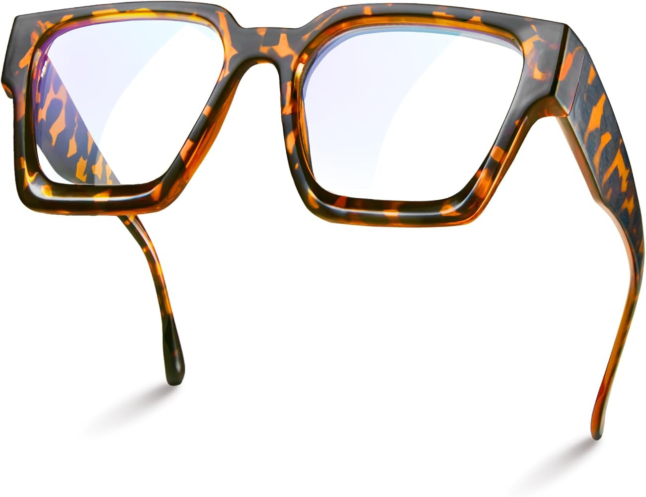 livho Oversized 99% Blue Light Glasses for Woman - Rectangle Fashion Glasses for Computer, Chic P... | Amazon (US)