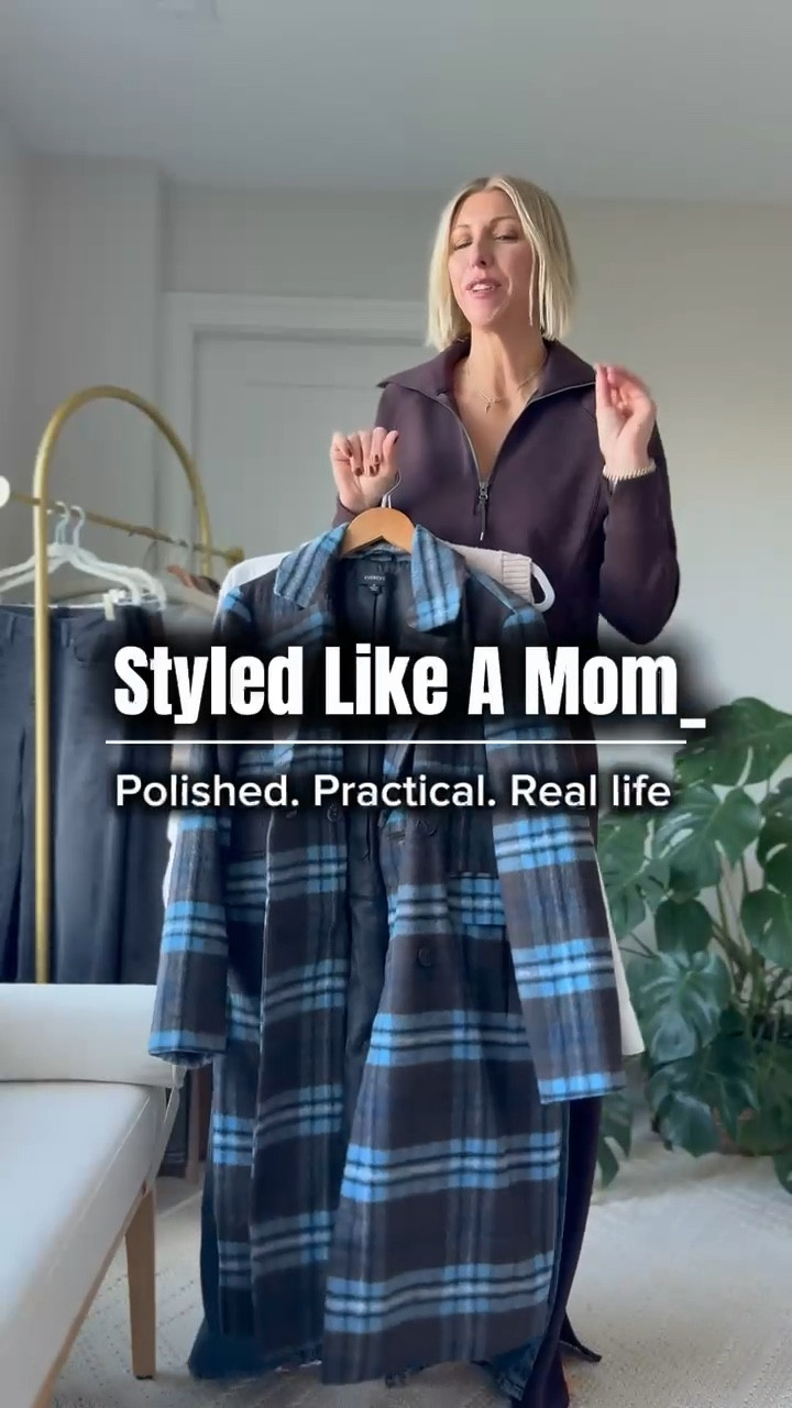 This plaid evereve coat is a favorite!
I have reached it for so many times this fall! 

#LTKSeasonal #LTKStyleTip #LTKOver40
