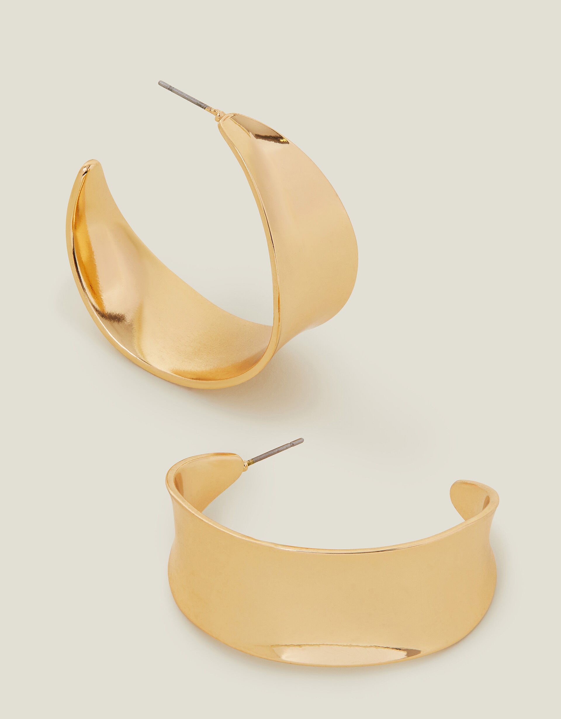 Wide Hoop Earrings | Accessorize (Global)
