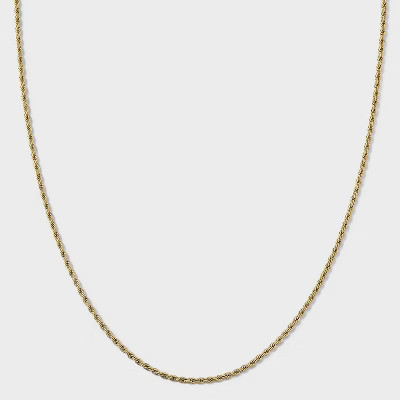 Hey Harper Waterproof Easy Necklace - Silver | Target