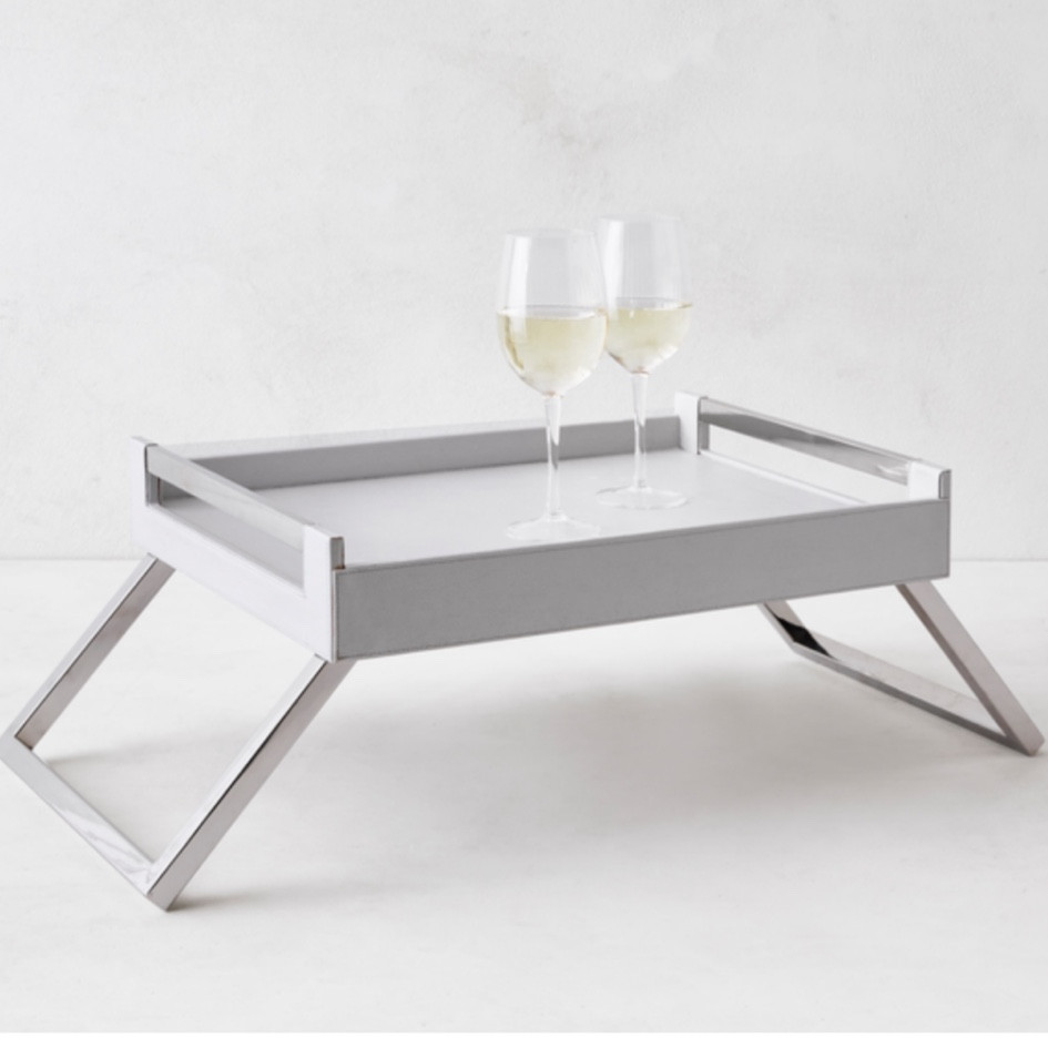 Viceroy Bed Tray - Silver #sale #zgallerie #server #bedding #homedecor #bedroom #diningroom 