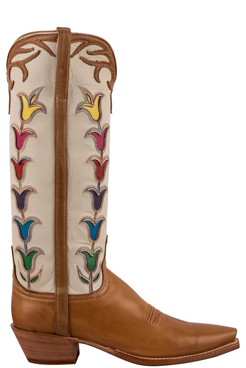 Lucchese Women's Rust Tulip Cowgirl Boots | Pinto Ranch | Pinto Ranch