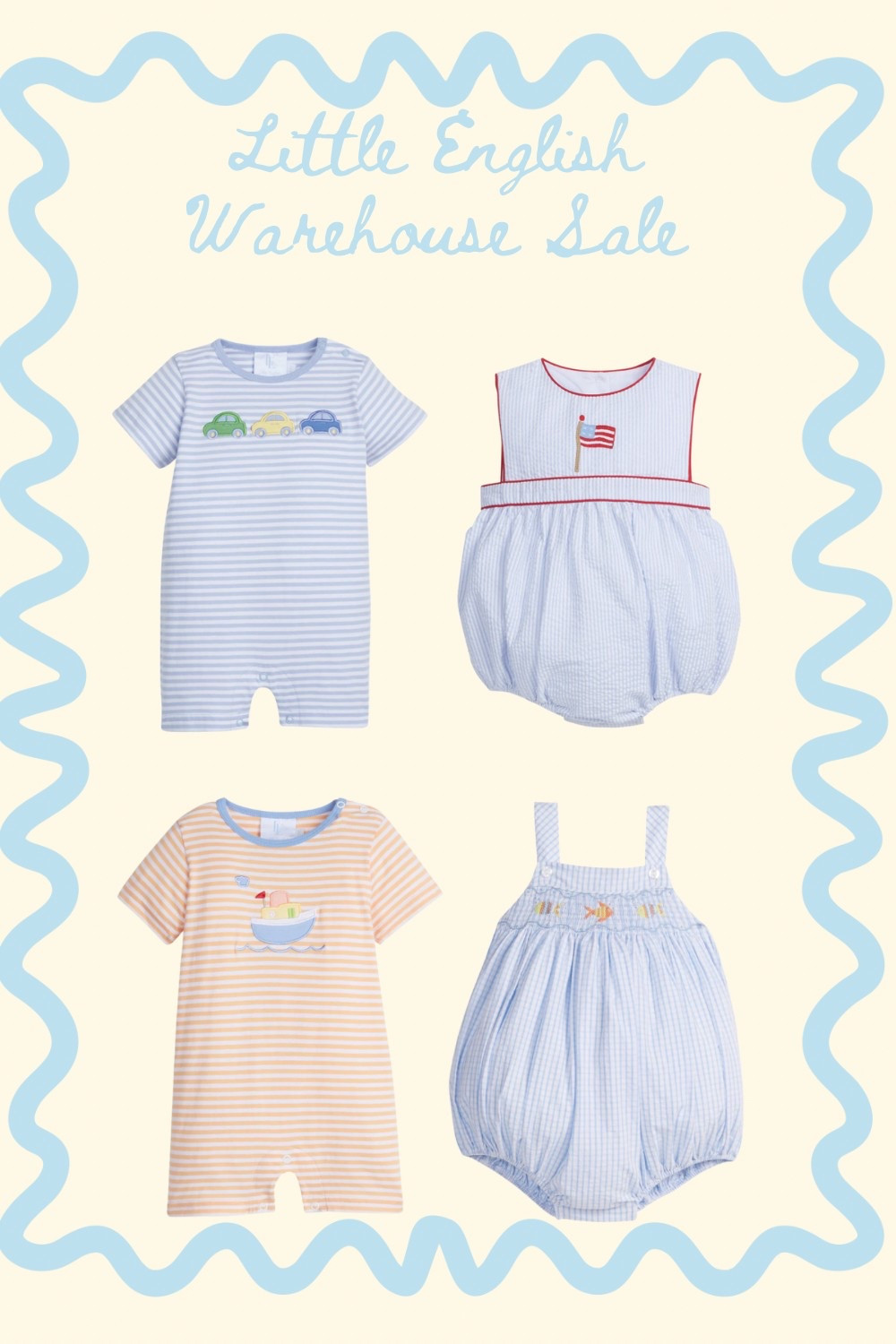 Little English warehouse sale!! Up to 50% off!! 

#LTKKids #LTKSaleAlert #LTKBaby