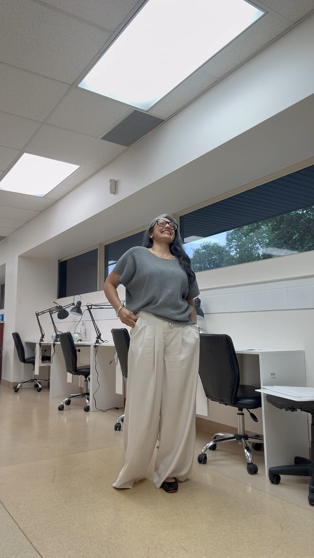 Wide leg pants at work!

Top: Winners
Ballet Shoes: linked below

#LTKsummer #LTKcanada #LTKstyletip