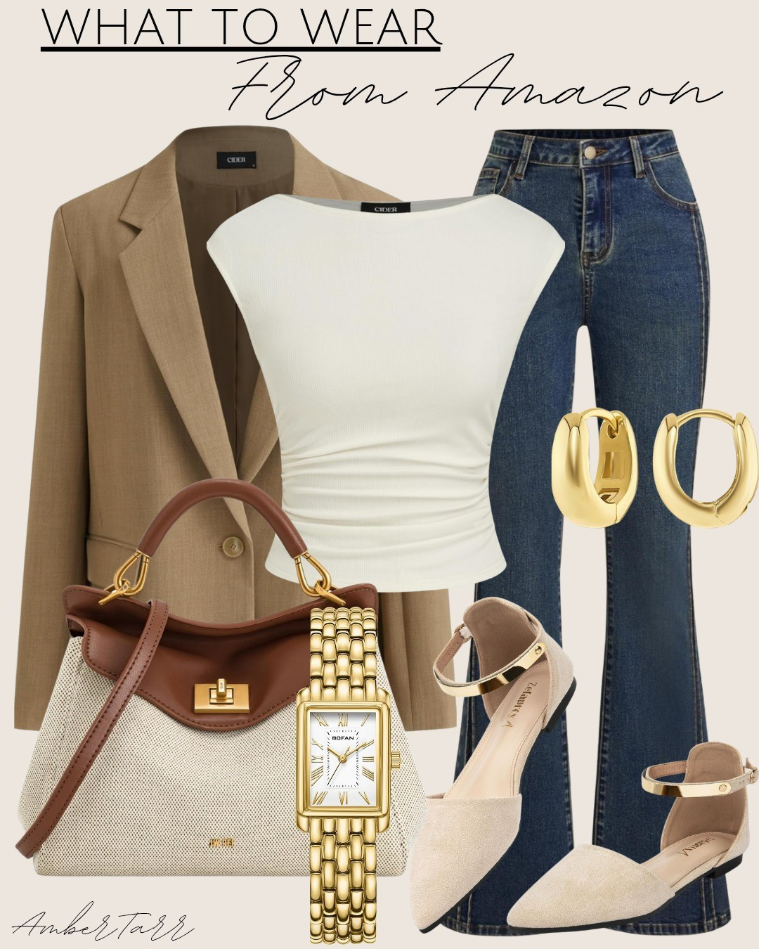 Fall blazer and jeans look from Amazon!

#LTKFindsUnder100 #LTKFindsUnder50 #LTKOver40