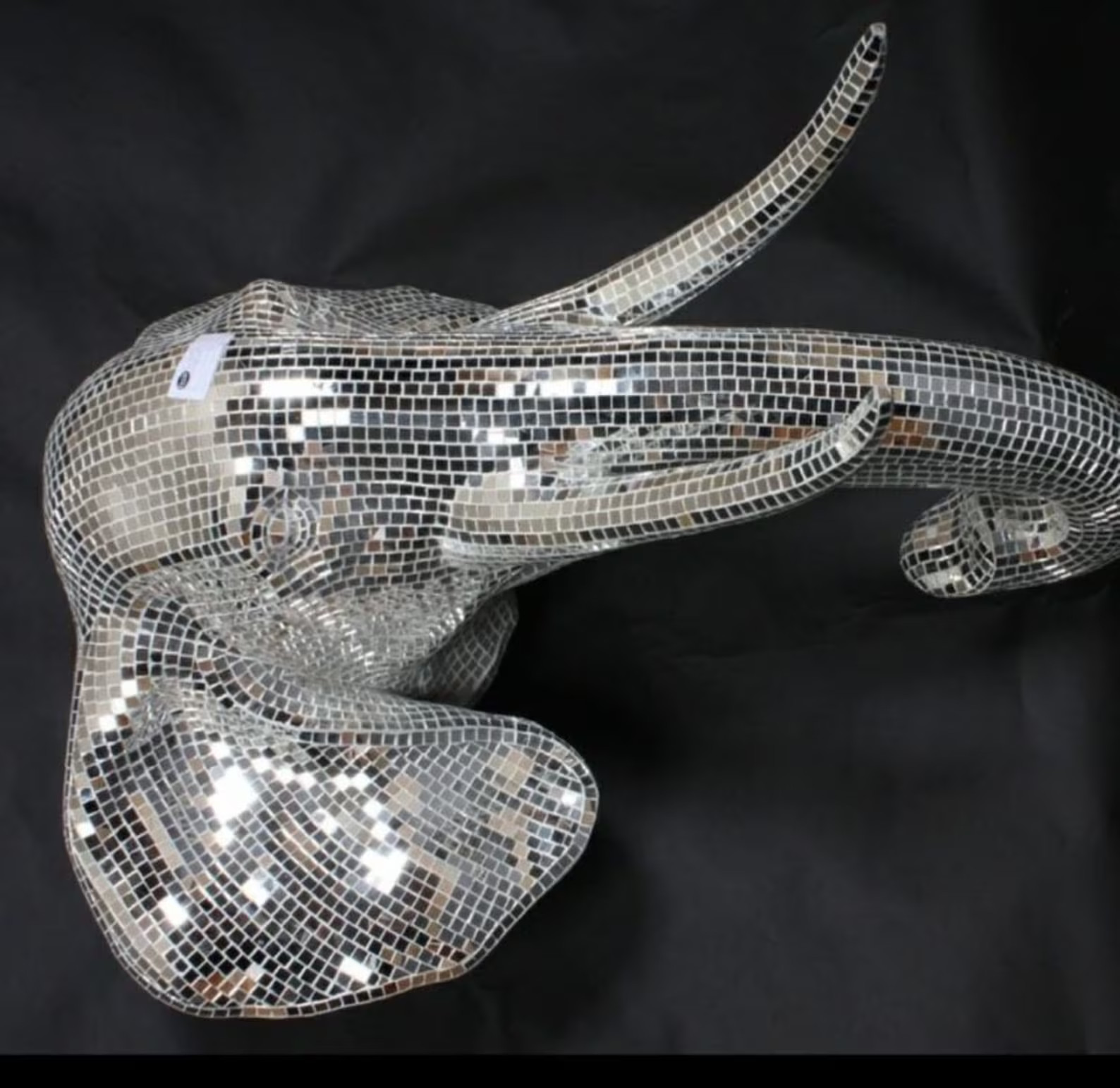 Self-adhesive Real Glass Craft Mini Square Mirrors Mosaic - Etsy | Etsy (US)