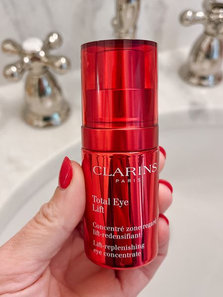 Clarins Total Eye Lift Cream!  This is the eye cream that I use. It’s an all-in-one, eye cream that targets wrinkles, crow's feet, dark circles, and puffiness for a visible eye lift in 60 seconds! 

15% off 1 product. 20% off 2 products. 25% off 3 products. 

#LTKover40 #LTKsalealert #LTKbeauty