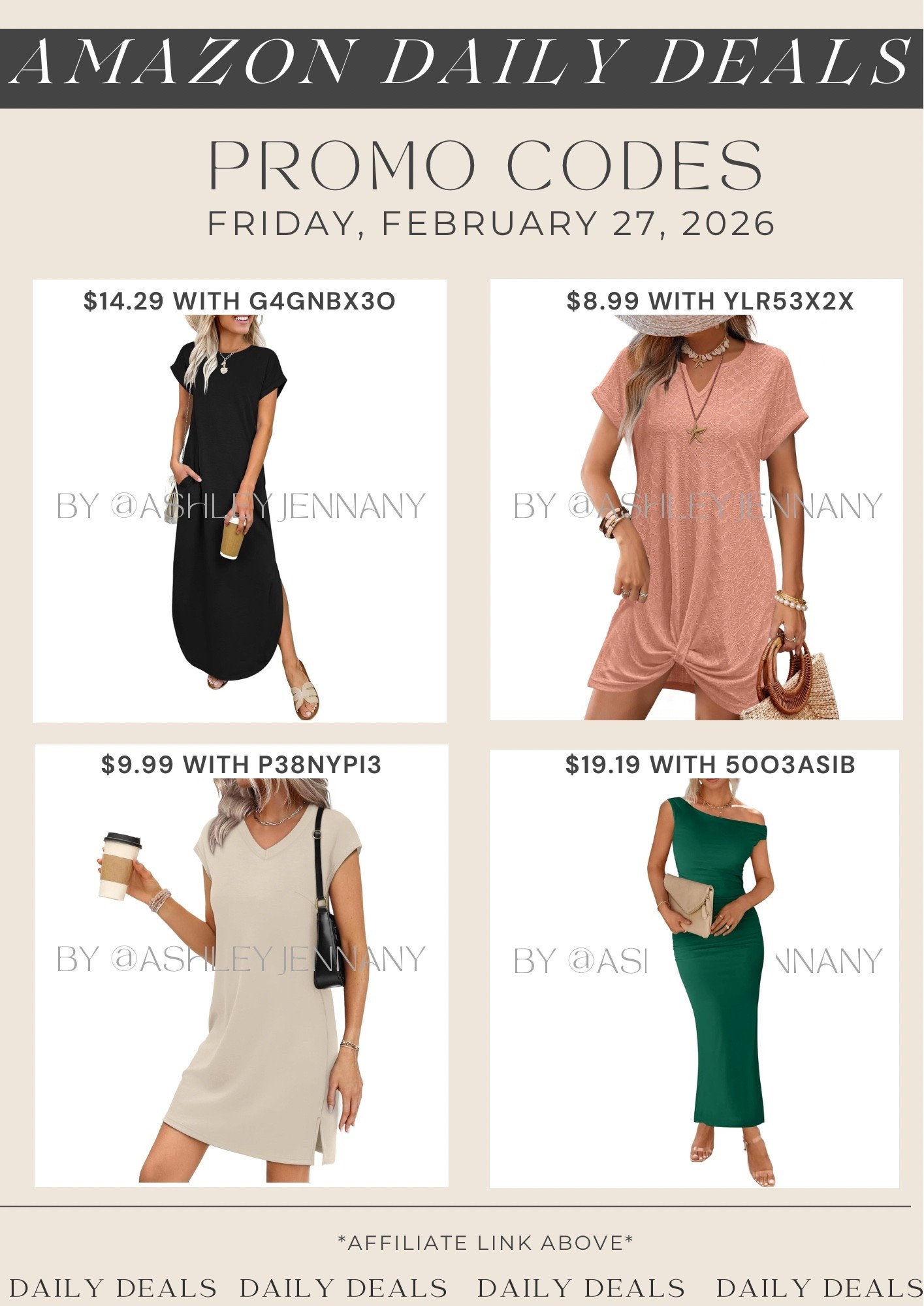 Amazon fashion deals 

#LTKsalealert #LTKfindsunder50 #LTKmidsize