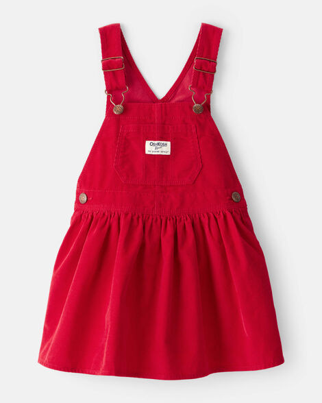 Toddler Girl Corduroy Skirtall - Red | Carter's Inc