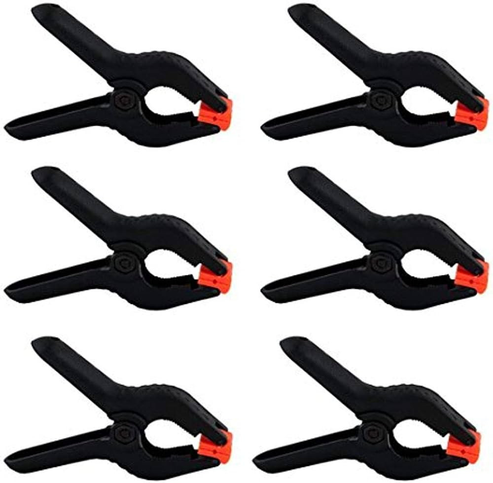Heavy Duty Muslin Clamps 4 1/2 inch 6 Pack | Amazon (US)