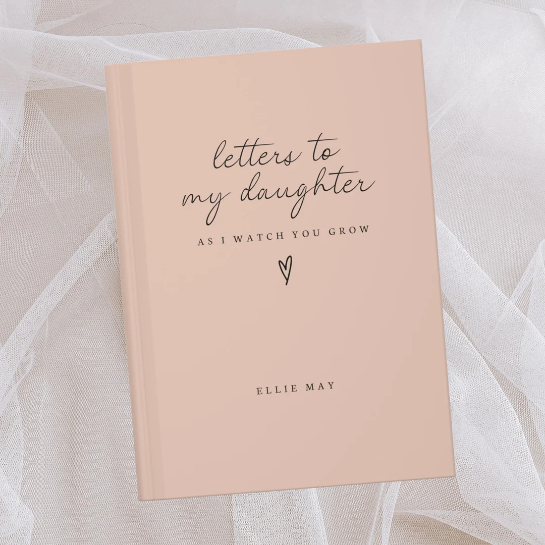 Letters To My Daughter Notebook- Dear Daughter Journal- As I Watch You Grow- Personalized Name Jo... | Etsy (US)