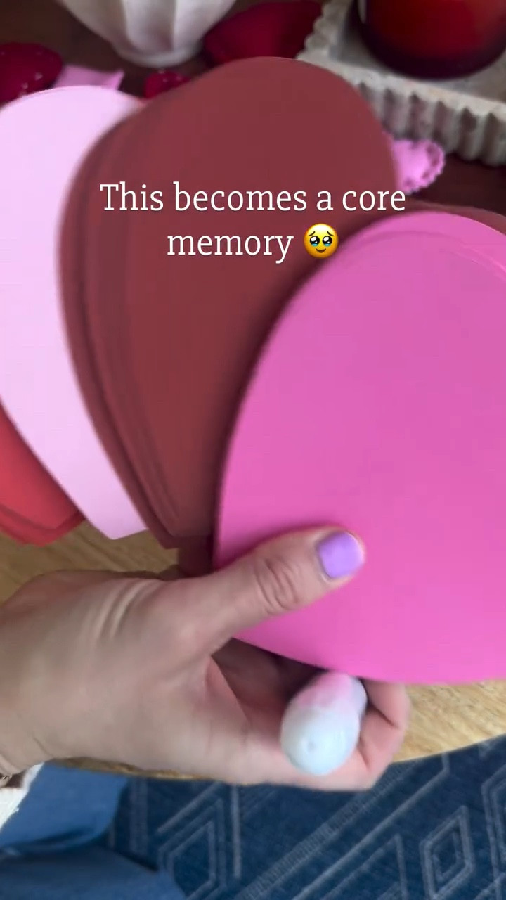 On Valentine’s Day, my kids wake up to hearts on their doors 💘

If you’re looking for an easy way to make the day feel special, this is your sign to start this tradition with your kids 💕

🔗 Comment ‘hearts’ for links ⬇️

#ValentinesWithKids #MomTraditions #SimpleMomLife #CoreMemories