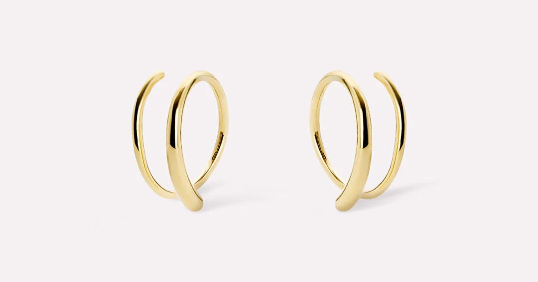Double Hoop Earrings - Harley | Ana Luisa