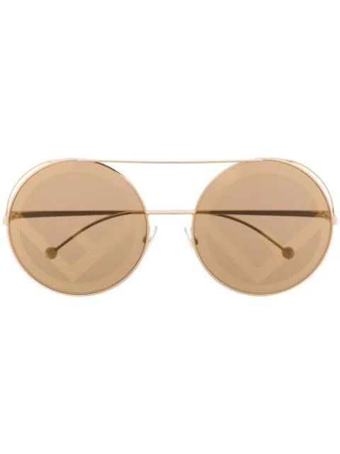 Run Away logo sunglasses | Farfetch (US)