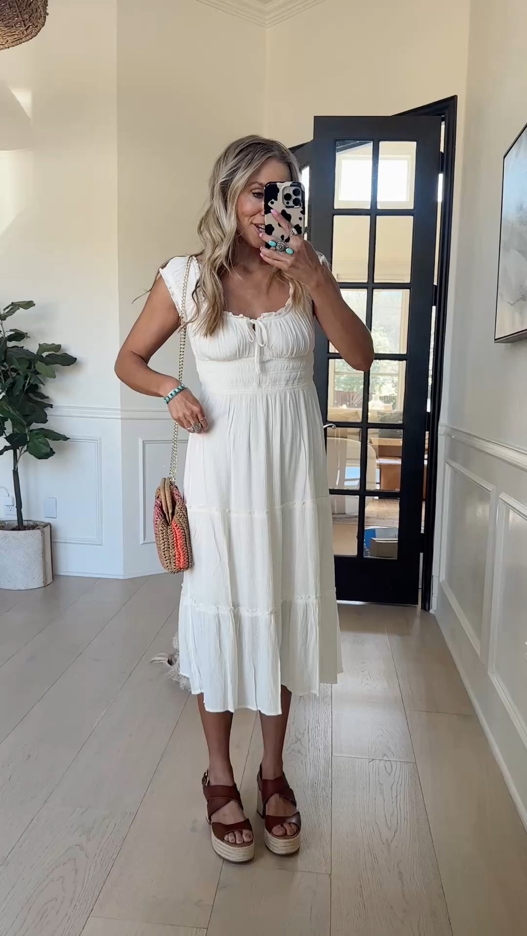 I wish I had this with me in Cabo! The perfect white dress + these shoes look high end. I love the rope detail. 

Wearing size M / up one size from my normal. 

#LTKgrwm #LTKmomlife #LTKootd